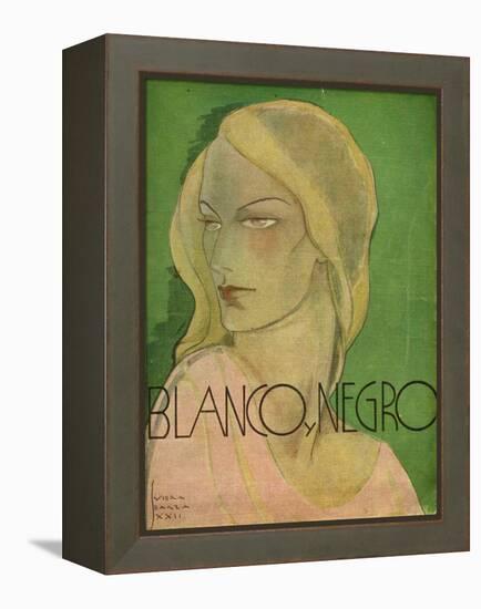 Blanco y Negro, Magazine Cover, Spain, 1932-null-Framed Premier Image Canvas