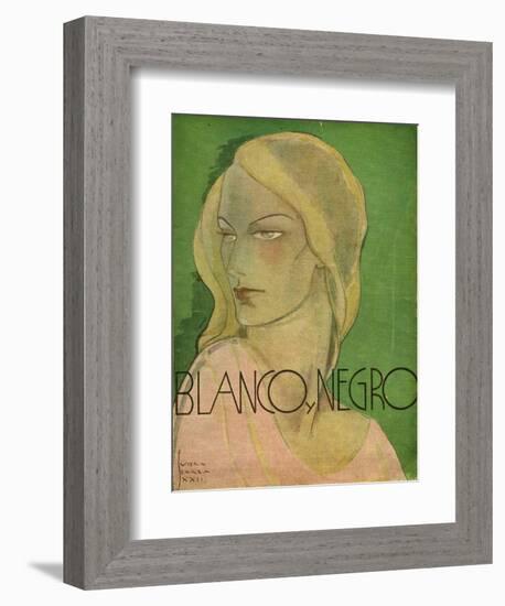 Blanco y Negro, Magazine Cover, Spain, 1932-null-Framed Giclee Print