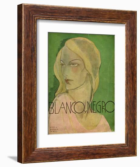 Blanco y Negro, Magazine Cover, Spain, 1932-null-Framed Giclee Print