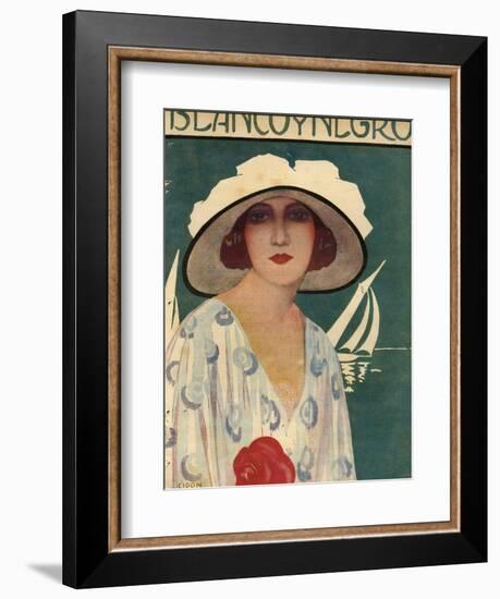 Blanco y Negro, Magazine Cover, Spain, 1934-null-Framed Giclee Print