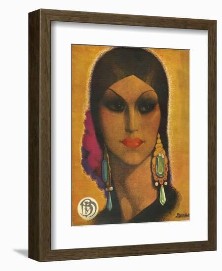 Blanco y Negro, Magazine Cover, Spain, 1934-null-Framed Giclee Print