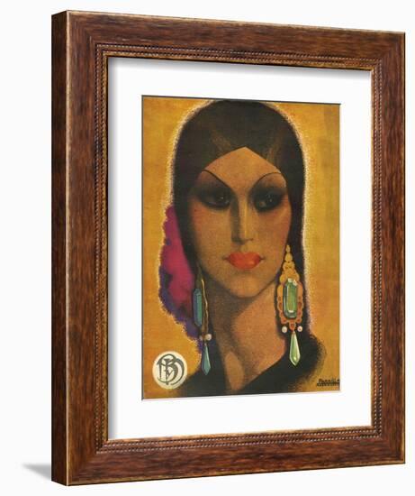 Blanco y Negro, Magazine Cover, Spain, 1934-null-Framed Giclee Print