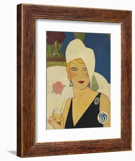 Blanco y Negro, Magazine Cover, Spain, 1935-null-Framed Giclee Print