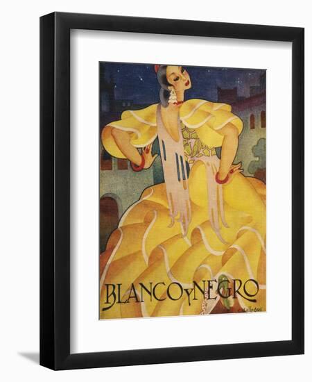 Blanco y Negro, Magazine Cover, Spain-null-Framed Giclee Print