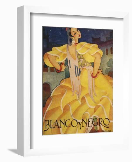 Blanco y Negro, Magazine Cover, Spain-null-Framed Giclee Print