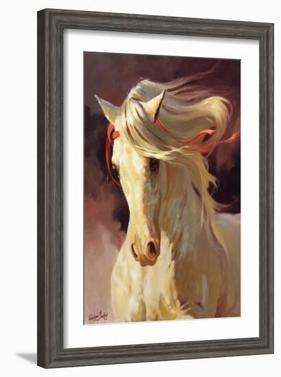 Blanco-Carolyne Hawley-Framed Art Print