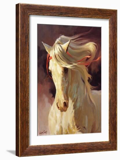 Blanco-Carolyne Hawley-Framed Art Print