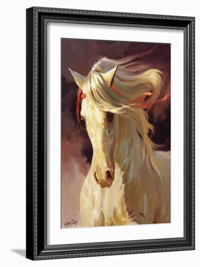 Blanco-Carolyne Hawley-Framed Art Print