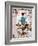 "Blank Canvas" Saturday Evening Post Cover, October 8,1938-Norman Rockwell-Framed Giclee Print