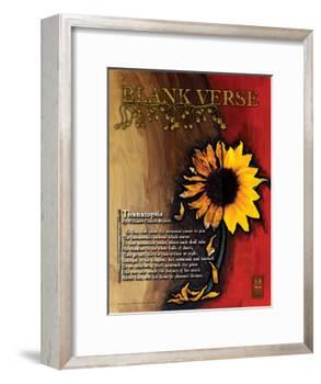 Blank Verse Poetry Form-Jeanne Stevenson-Framed Art Print