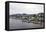 Blankenese, Aerial Shot, Hanseatic City of Hamburg, Germany-Axel Schmies-Framed Premier Image Canvas