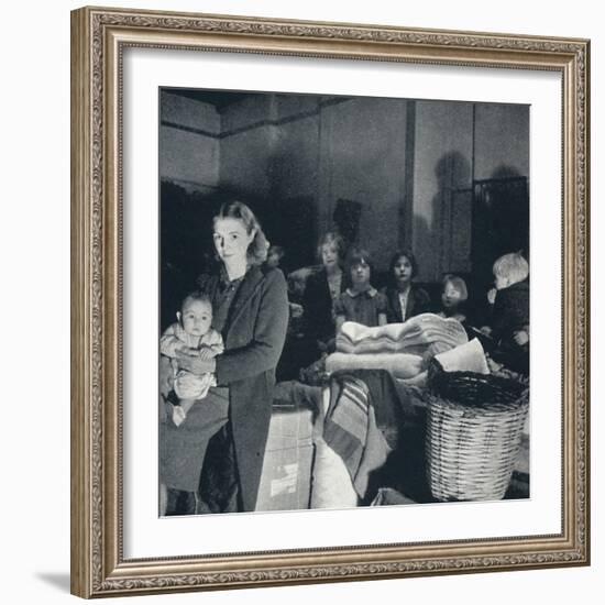 'Blankets for the homeless', 1941-Cecil Beaton-Framed Photographic Print