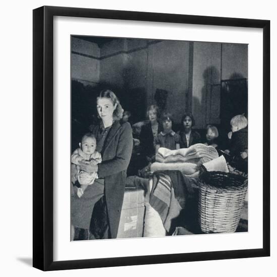 'Blankets for the homeless', 1941-Cecil Beaton-Framed Photographic Print