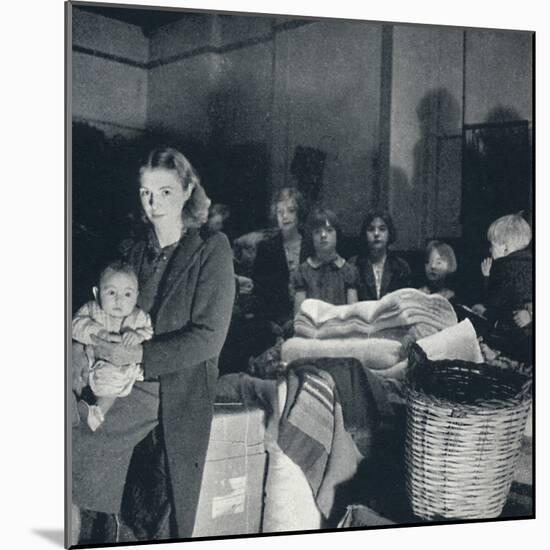 'Blankets for the homeless', 1941-Cecil Beaton-Mounted Photographic Print
