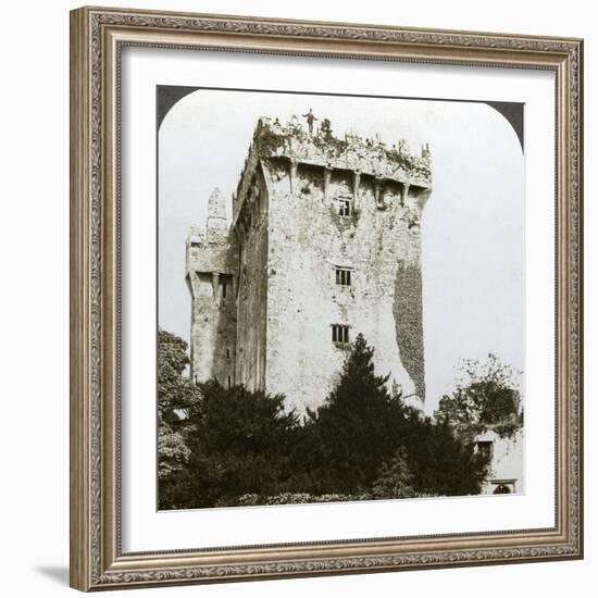 Blarney Castle, Cork, Ireland-Underwood & Underwood-Framed Photographic Print