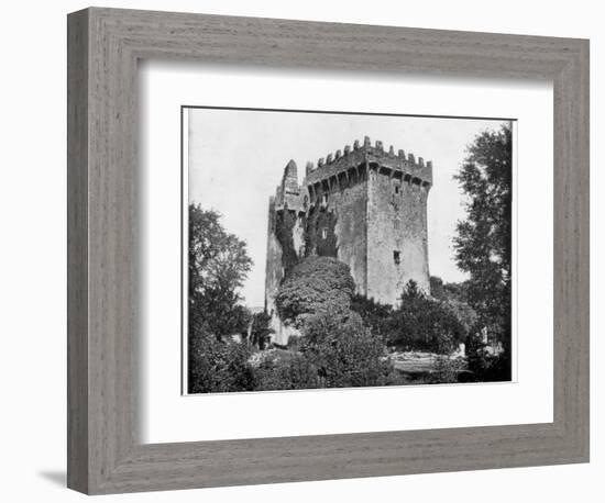 Blarney Castle, Ireland, 19th Century-John L Stoddard-Framed Giclee Print
