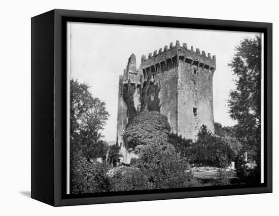 Blarney Castle, Ireland, 19th Century-John L Stoddard-Framed Premier Image Canvas