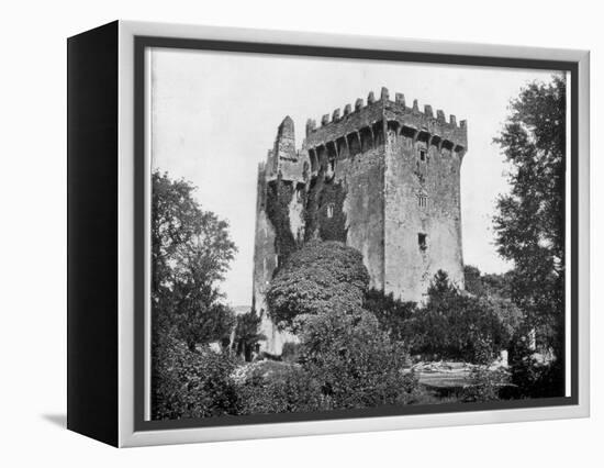 Blarney Castle, Ireland, 19th Century-John L Stoddard-Framed Premier Image Canvas