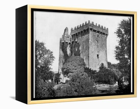 Blarney Castle, Ireland, 19th Century-John L Stoddard-Framed Premier Image Canvas