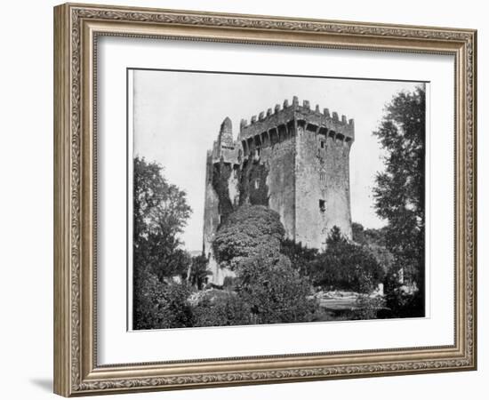 Blarney Castle, Ireland, 19th Century-John L Stoddard-Framed Giclee Print