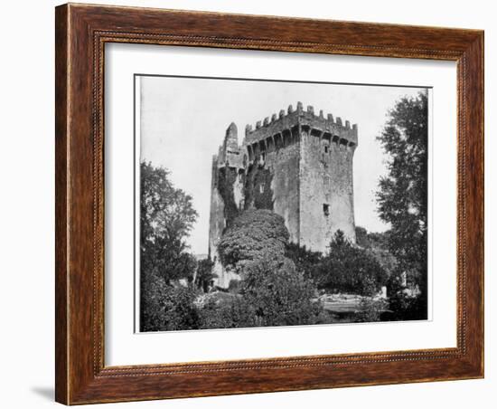 Blarney Castle, Ireland, 19th Century-John L Stoddard-Framed Giclee Print