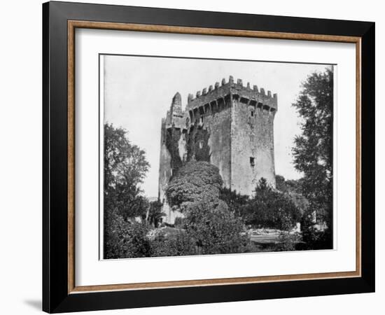 Blarney Castle, Ireland, 19th Century-John L Stoddard-Framed Giclee Print