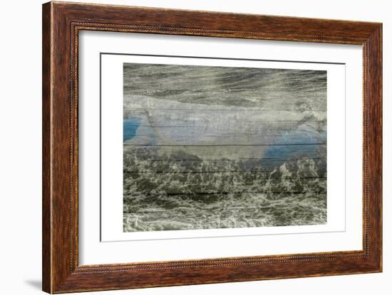 Blast Of Blue-Sheldon Lewis-Framed Art Print