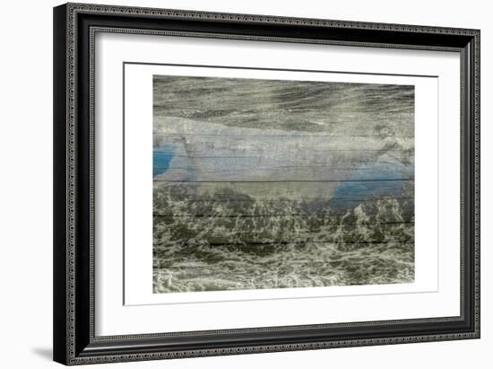 Blast Of Blue-Sheldon Lewis-Framed Art Print