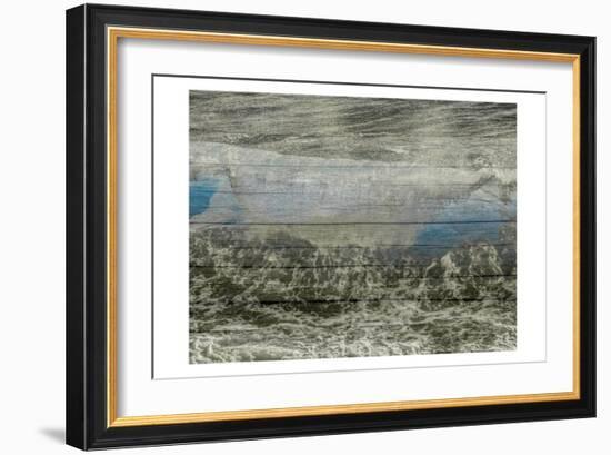 Blast Of Blue-Sheldon Lewis-Framed Art Print