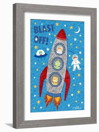 Blast Off-Elizabeth Caldwell-Framed Giclee Print