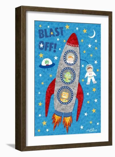 Blast Off-Elizabeth Caldwell-Framed Giclee Print