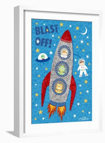 Blast Off-Elizabeth Caldwell-Framed Giclee Print