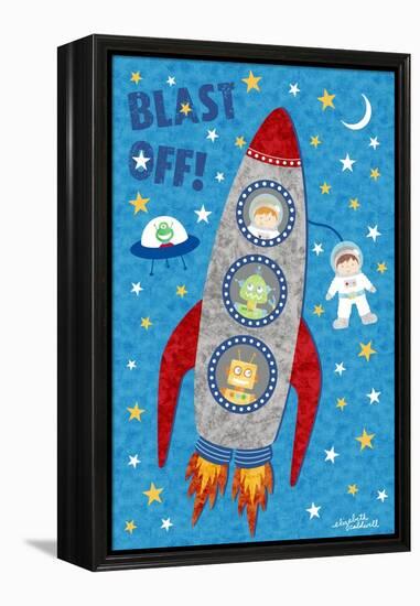 Blast Off-Elizabeth Caldwell-Framed Premier Image Canvas