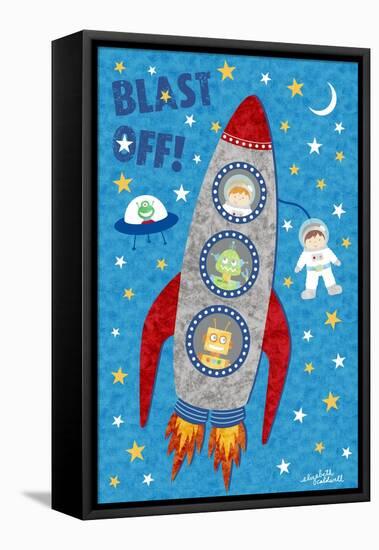 Blast Off-Elizabeth Caldwell-Framed Premier Image Canvas