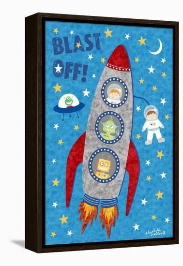 Blast Off-Elizabeth Caldwell-Framed Premier Image Canvas