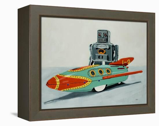 Blast Off-Clayton Rabo-Framed Premier Image Canvas