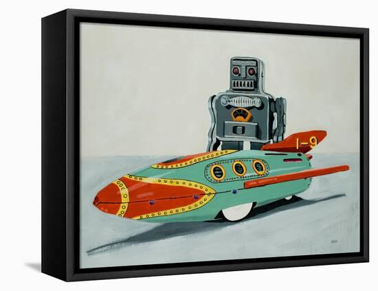 Blast Off-Clayton Rabo-Framed Premier Image Canvas