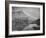 Blasted Ruins of the Town, with the Destroyed Monastery Atop Monte Cassino in the Background-George Silk-Framed Photographic Print