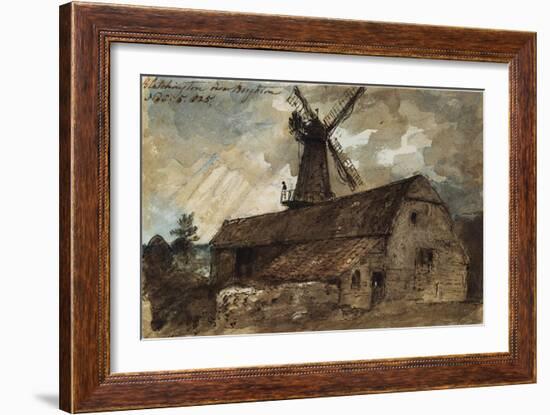 Blatchington Mill Near Brighton, 1825-John Constable-Framed Giclee Print