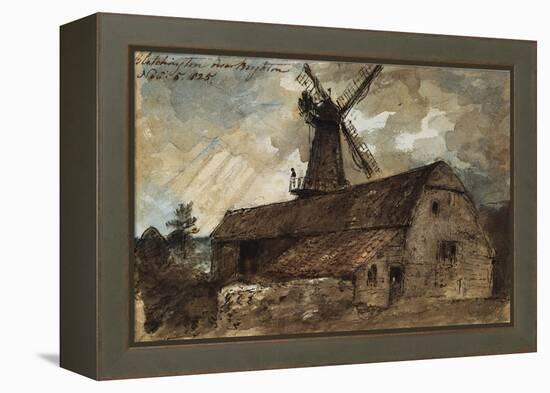 Blatchington Mill Near Brighton, 1825-John Constable-Framed Premier Image Canvas