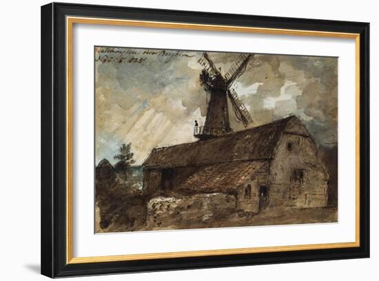 Blatchington Mill Near Brighton, 1825-John Constable-Framed Giclee Print