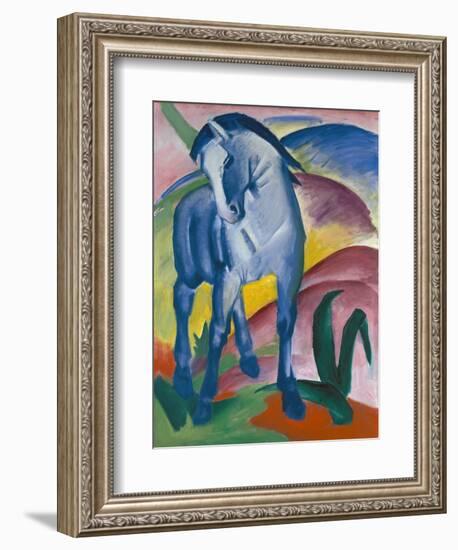 Blaues Pferd I., 1911-Franz Marc-Framed Giclee Print