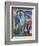 Blaues Pferd I., 1911-Franz Marc-Framed Giclee Print