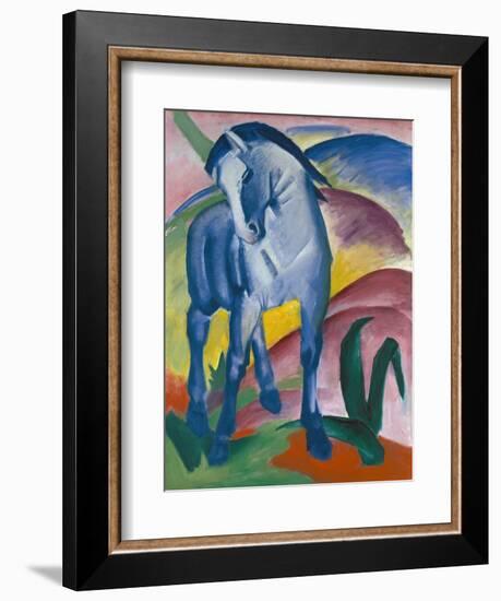 Blaues Pferd I., 1911-Franz Marc-Framed Giclee Print