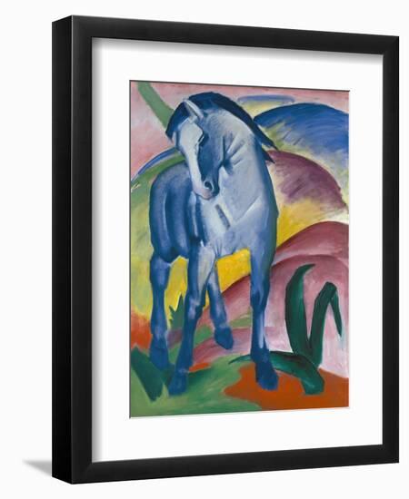 Blaues Pferd I., 1911-Franz Marc-Framed Giclee Print