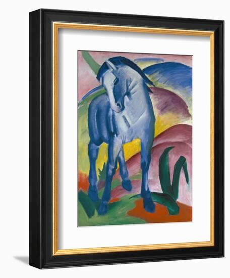 Blaues Pferd I., 1911-Franz Marc-Framed Giclee Print