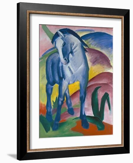 Blaues Pferd I., 1911-Franz Marc-Framed Giclee Print