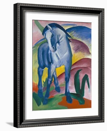 Blaues Pferd I., 1911-Franz Marc-Framed Giclee Print