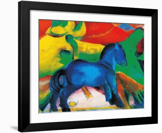 Blaues Pferdchen-Franz Marc-Framed Art Print