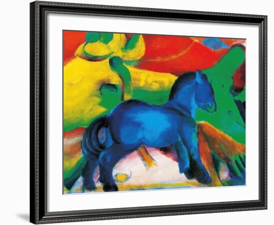 Blaues Pferdchen-Franz Marc-Framed Art Print